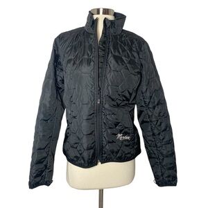 Marker Black Quilted Ski Jacket Women’s Small Insulated Style 8560-DGN4